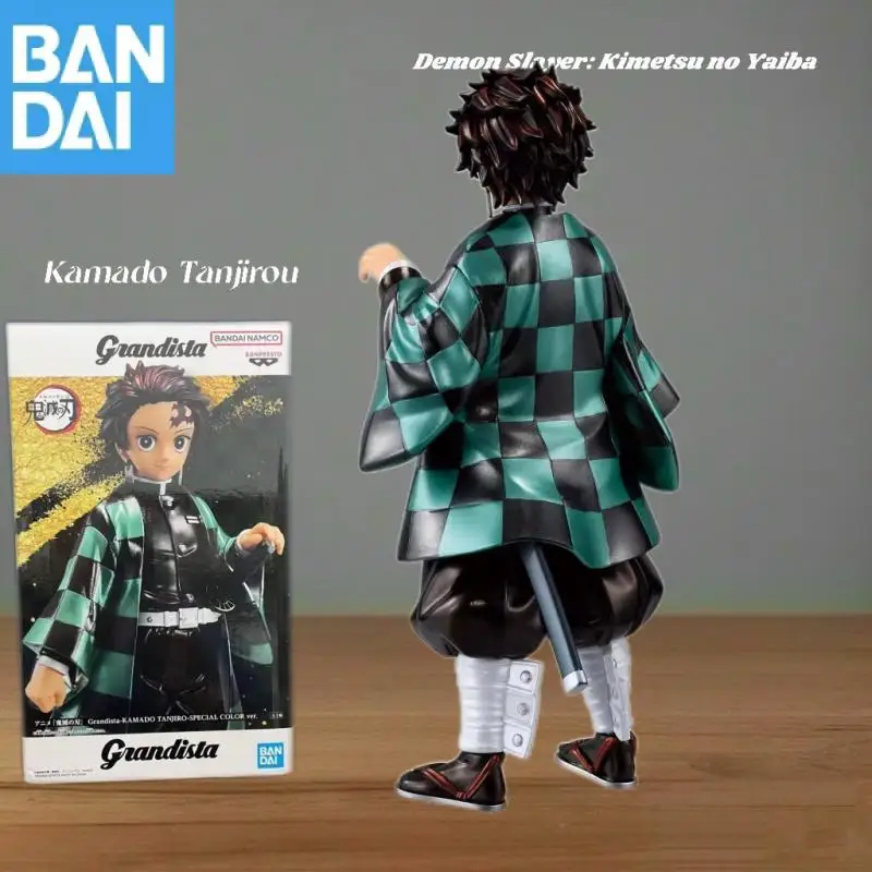 

Bandai Namco Banpresto Grandista Demon Slayer: Kimetsu No Yaiba Kamado Tanjirou Special Color Ver В наличии Оригинальная модель игрушки из ПВХ