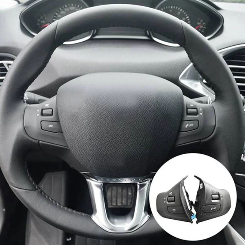 98084115ZD Steering Wheel Multifunction Switch Steering Wheel Buttons Car For Peugeot 208/2008/308S Parts Accessories