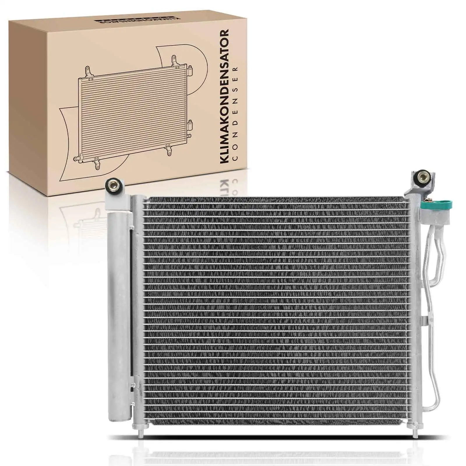 Frankberg 1x condensator airconditioner voor KIA Picanto BA SA 1.1L 1.0L Bj vanaf 2004 9760607000 CN22132PFC 9760607200