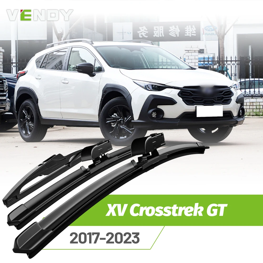 

Front & Rear Wiper Blades Set For Subaru XV Crosstrek GT 2017-2023 Windshield Windscreen Window Rain Brushes 26"+16"+12"