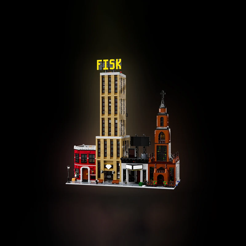 منتج جديد رائع MOC بنة خارقة نموذج تكنولوجيا المطبخ الجحيم لعبة أطفال وحدات مجموعة تجميع ذاتية الصنع #6