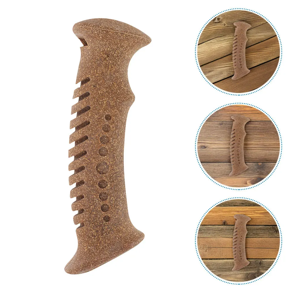 

3Pcs Crutch Hand Grip Replacement Cork Material for Walking Cane Hiking Pole Anti Slip Comfortable Outdoor Adventure Use