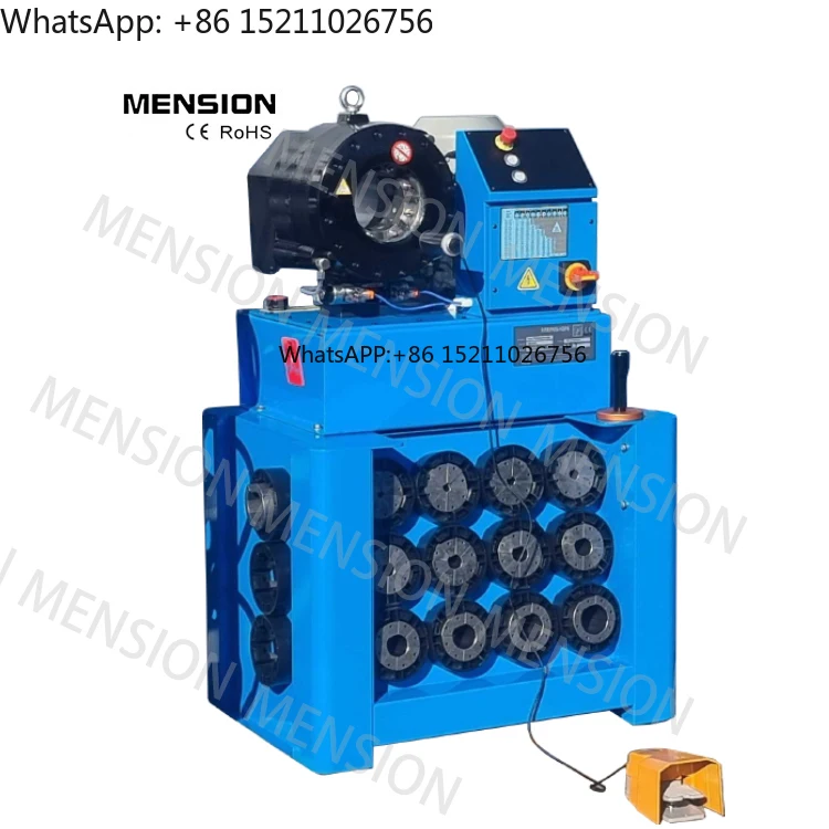 

Hot Sale CE Free Dies Hydraulic Pipe Press Hydraulic Hose Crimping Machine DX68 Finn Power P32 Hose Crimper With Germany Quality