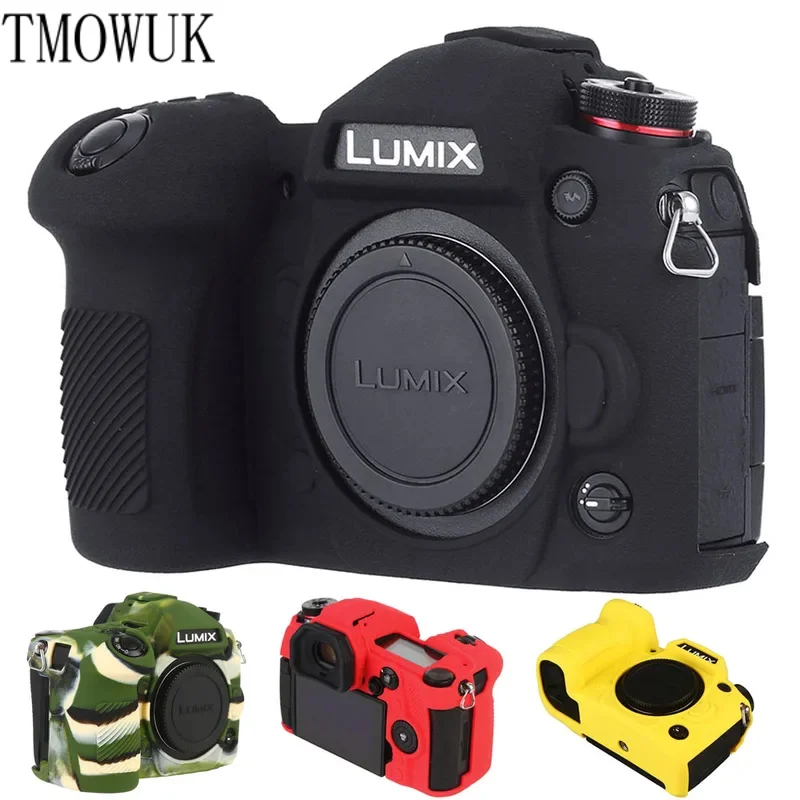 

Silicone Cover For LUMIX G9 Digital Camera baag Litchi Texture Surface Skin Silicone Camera Protector