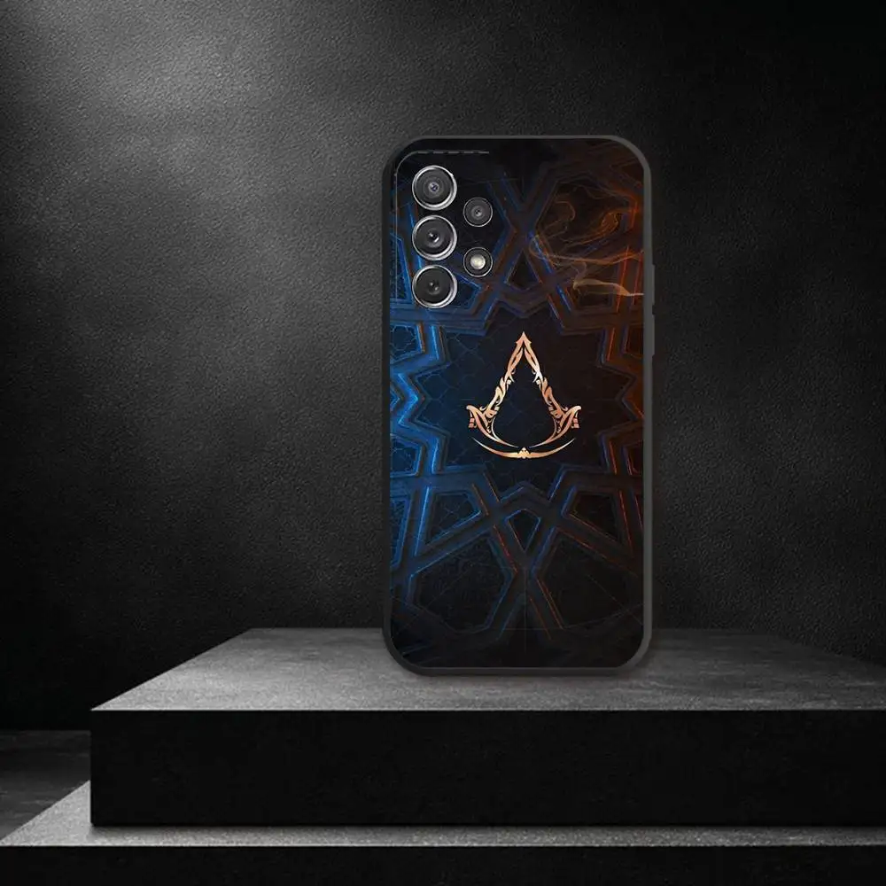 حافظة هاتف A-AssassinES Game C-Creed لهاتف سامسونج S 25,24,23,22,30,21,10,9,Ultra,Plus,Lite,FE,4,5G حافظة ناعمة سوداء #2