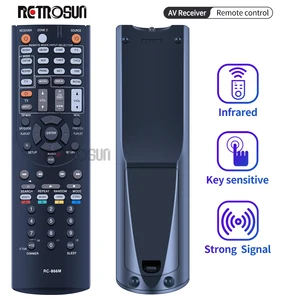 RC-866M RC866M Pengendali Jarak Jauh Baru Cocok untuk ONKYO TX-NR626 TXNR626 HT-RC560 RC-868M HT-S5300 HT-S6300 HT-S7300 12 remote control onkyo penjualan terbaik - №