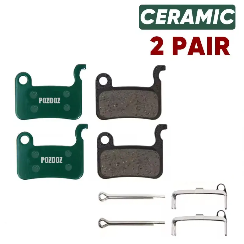 POZDOZ Keramik hydraulische Scheibenbremsbeläge für SHIMANO A01S M06 M07 Rennrad MTB Radfahren Bremsbeläge verschleißfeste Fahrradteile – Detail 7