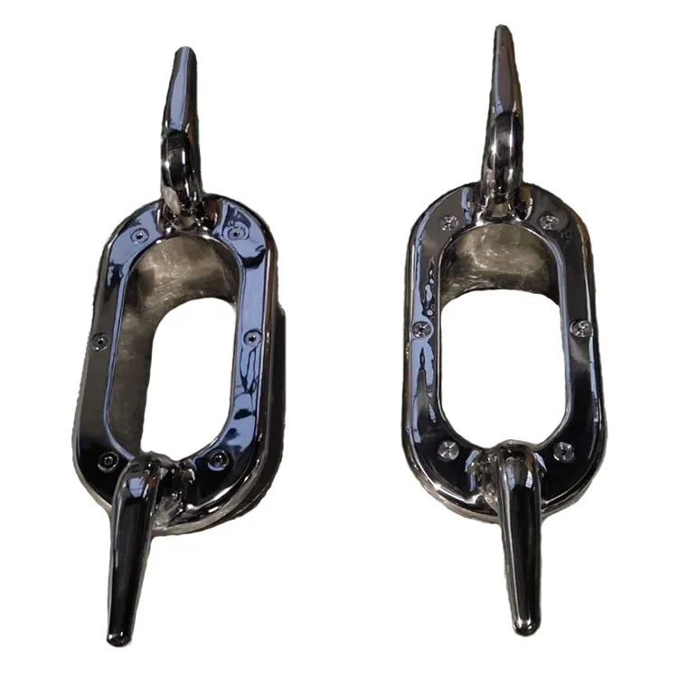 Marine Hardware Stainless Steel Oval Hawse Pipe with Cleats