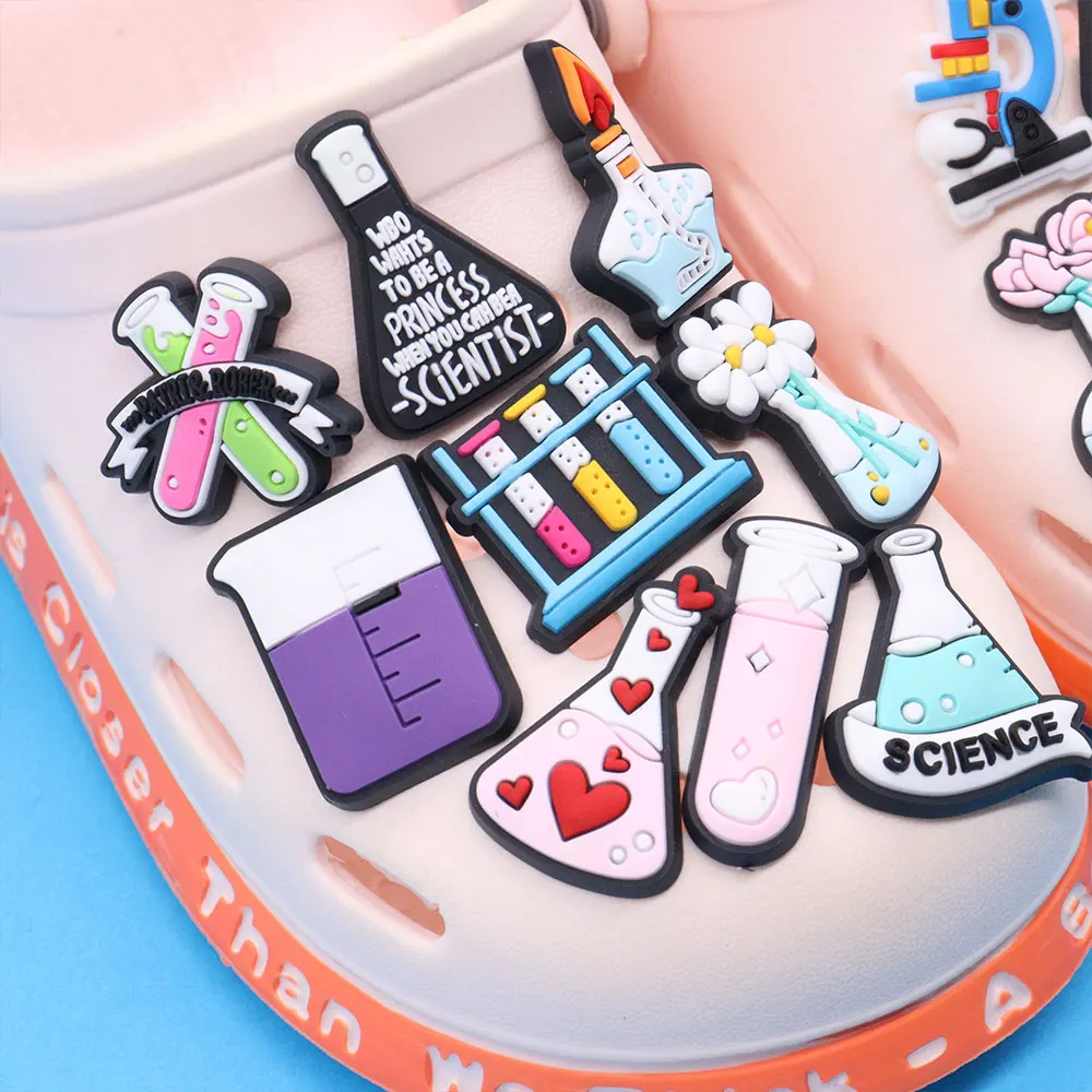 

20Pcs Science Shoe Charms, Cartoon Shoe Decoration Charms, Cute Charms Accessories for Gifts