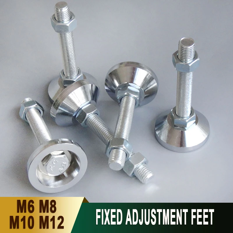 

1/2/4 шт., регулируемая ножка токарного станка из нержавеющей стали, диаметр 30 мм, 40 мм, тип резьбы, регулируемые выравнивающие ножки, поворотное основание, шарнирные ножки
