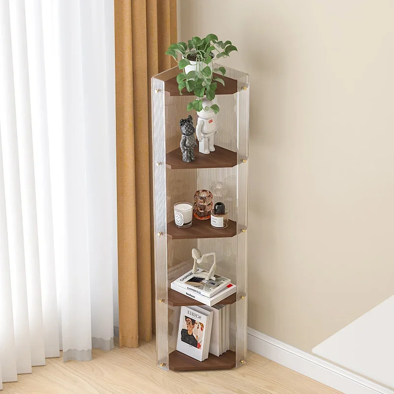 Cabinet Corner Cabinet Living Room Bedroom Simple Wall Triangle Simple Shelf Cabinet Floor Locker