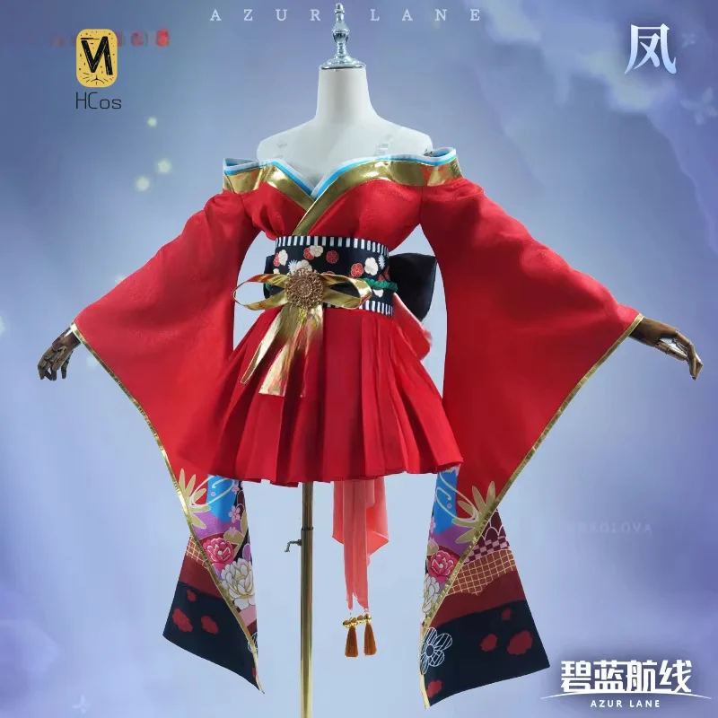 

HCos Azur Lane IJN Taihō Cosplay Costume Role Play Women Sexy Elegant Halloween Party Jumpsuit Suit Full Set