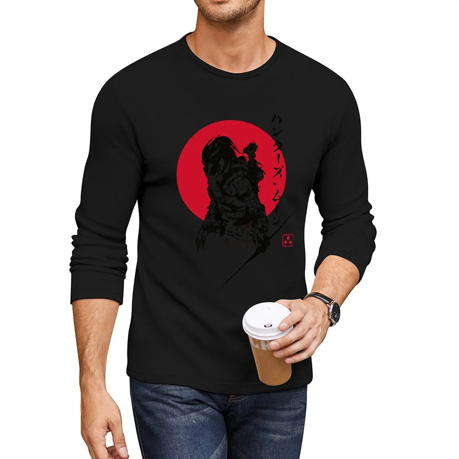 

Hunters Moon Long T-Shirt Blouse quick drying t-shirt anime clothes new edition t shirt workout shirts for men