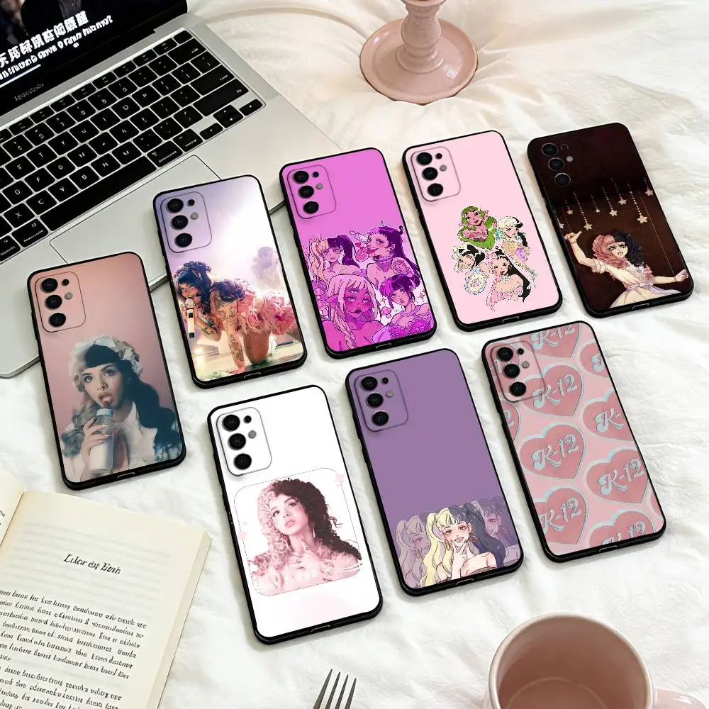 

Singer M-Melanie Martinez Phone Case For Samsung S 25,24,23,22,30,21,10,9,Ultra,Plus,Lite,FE,4,5 G Soft Black Case