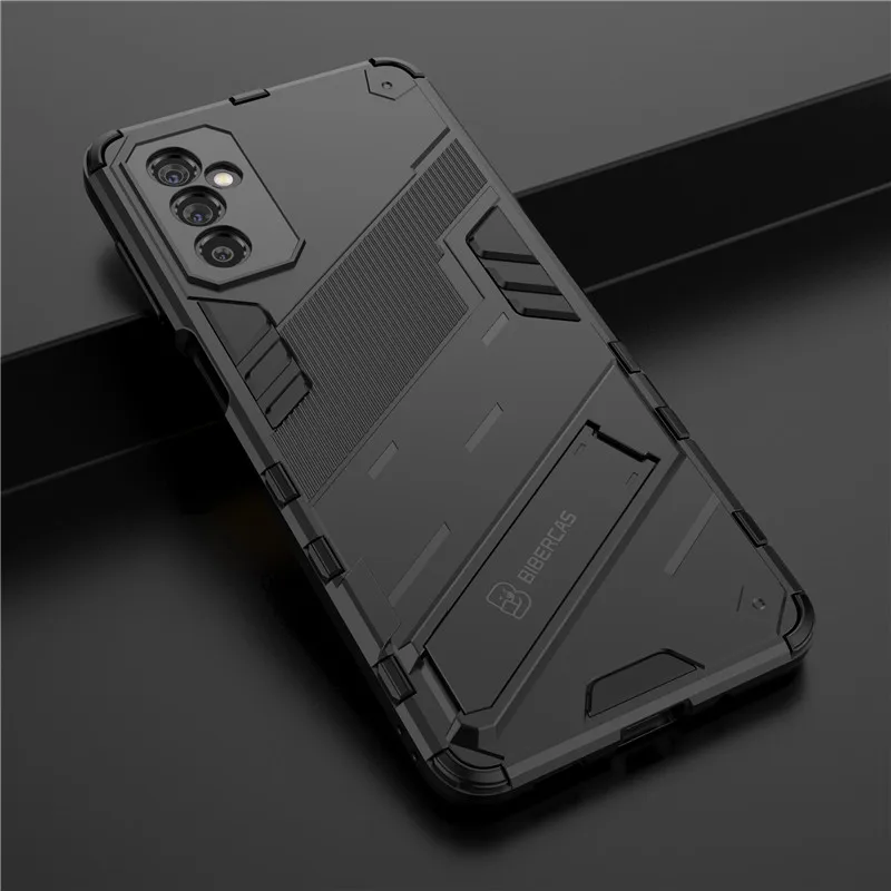 

Armor Magnetic Case For Samsung Galaxy M52 Shockproof Stand Protection Phone Case For Samsung M52 M 52 SM-M526B Back Cover