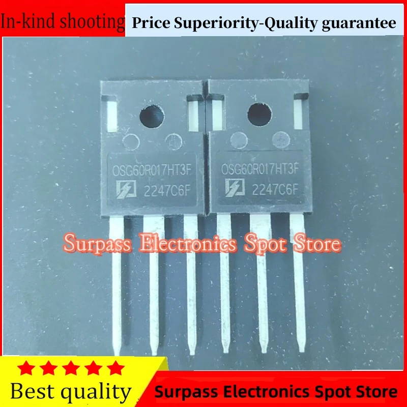 50PCS-100PCS  OSG60R017HT3F  600V  101A  IGBT  TO-247 Price Superiority-Quality guarantee