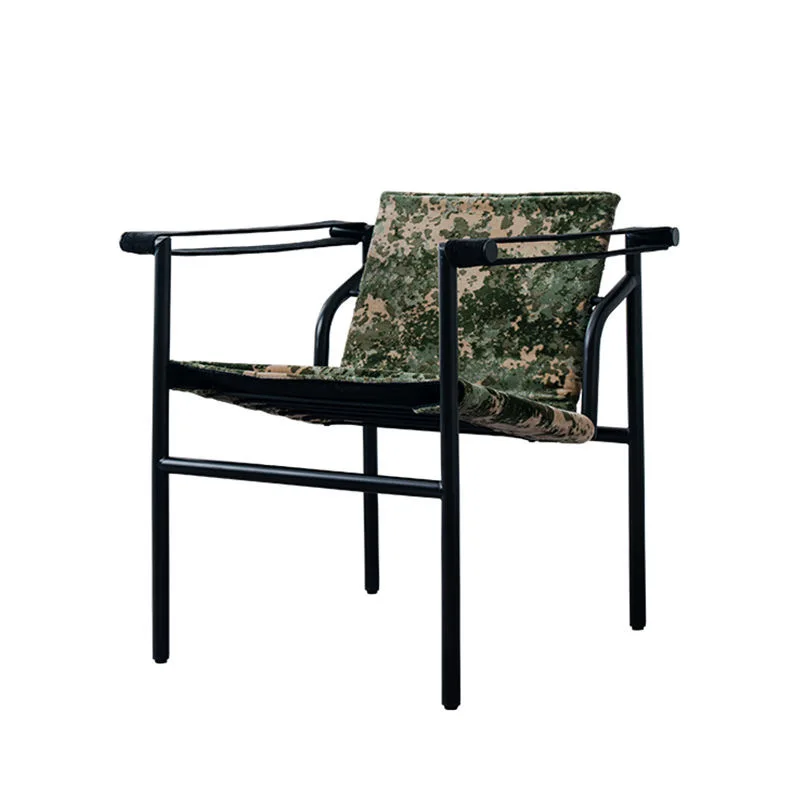 

Mid century Luxury Modern Metal Armchair Sofa Side Leisure Living Room Bedroom Lazy Single Velvet Lounge Accent Comfy Design
