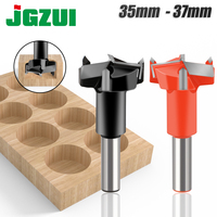 Three-blade Diameter Woodworking Machine Row Drill Forward Turn Reverse Alloy Woodworking Bit Openers 35-37mm Hinge Tungsten