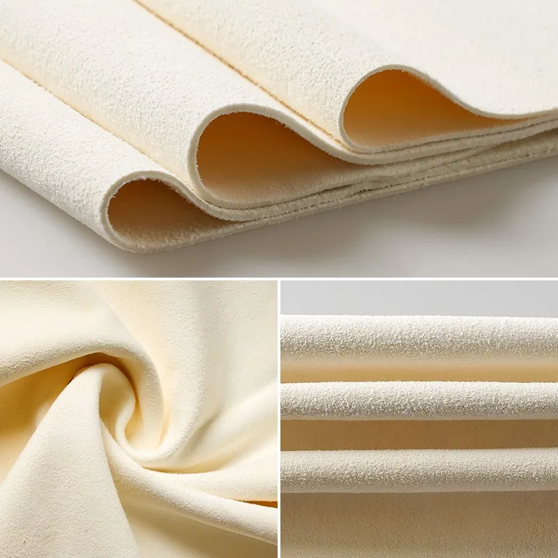 Natural Chamois Car Care Cleaning Cloth Genuine Sheepskin Wash Rag Suede Ultra Absorbent Quick Dry Towels for Car Wash Accessori