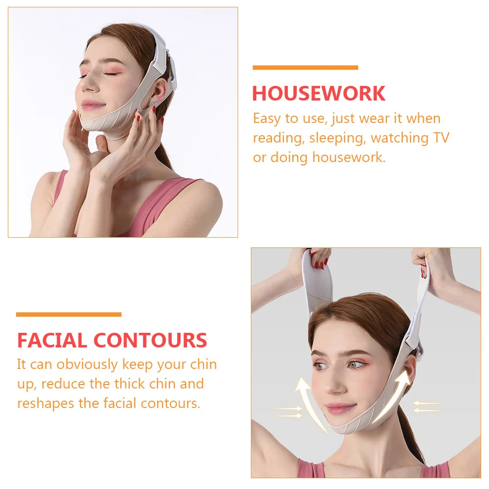 

1Pcs Chin Lift Belt V Face Line Lifting Belt Professional Firming Facial Beauty Supply V Face