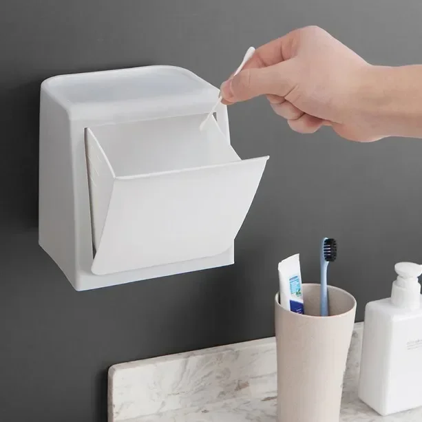 Desktop-Mülleimer Wand-Mini-Mülleimer für Desktop-Büro tisch Auto selbst klebende Mülleimer Mülleimer Zubehör