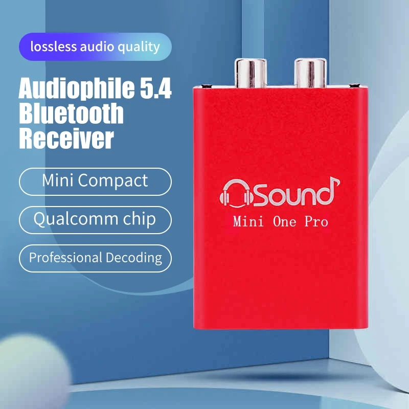 

Osound Upscale Low latency LDAC Qualcomm QCC5181 Bluetooth 5.4 Audio Receiver LHDC Lossless Tone to Power Amplifier Car Home RCA