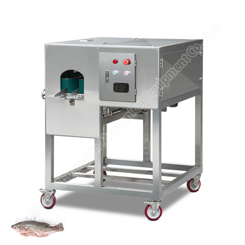 Cleaning Seafood Processing Equipment Fish Viscera Gutting Machine