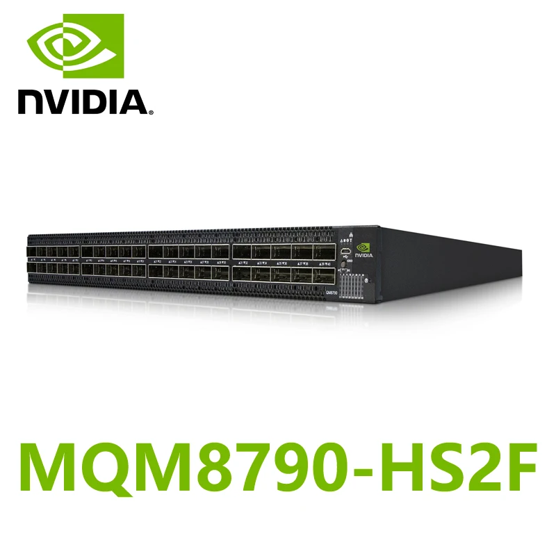 NVIDIA Mellanox MQM8790-HS2F Quantum HDR InfiniBand Switch 40xHDR 200Gb/s Ports in 1U Switch 16Tb/s Aggregate Switch Throughput