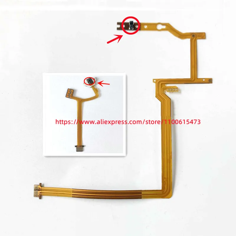 Novo fe 16-35 2.8 gm abertura de lente flex diafragma cabo flexível fita fpc foco flex para sony 16-35mm f2.8 gm sel1635g + sensor