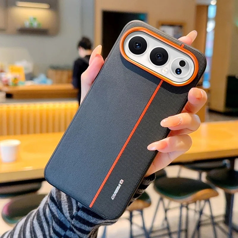 حافظة عدسات واقية ملونة من الجلد الصناعي باللون الأحمر لهاتف Honor 500 Pro Honor500 غطاء حماية للكاميرا