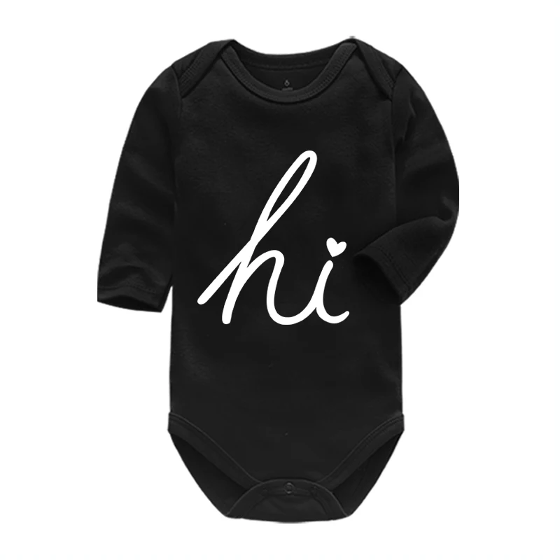 Newborn Bodysuit Baby Babies Bebes Clothes Long Sleeve Cotton Printing Infant Clothing 1pcs 0-24 Months