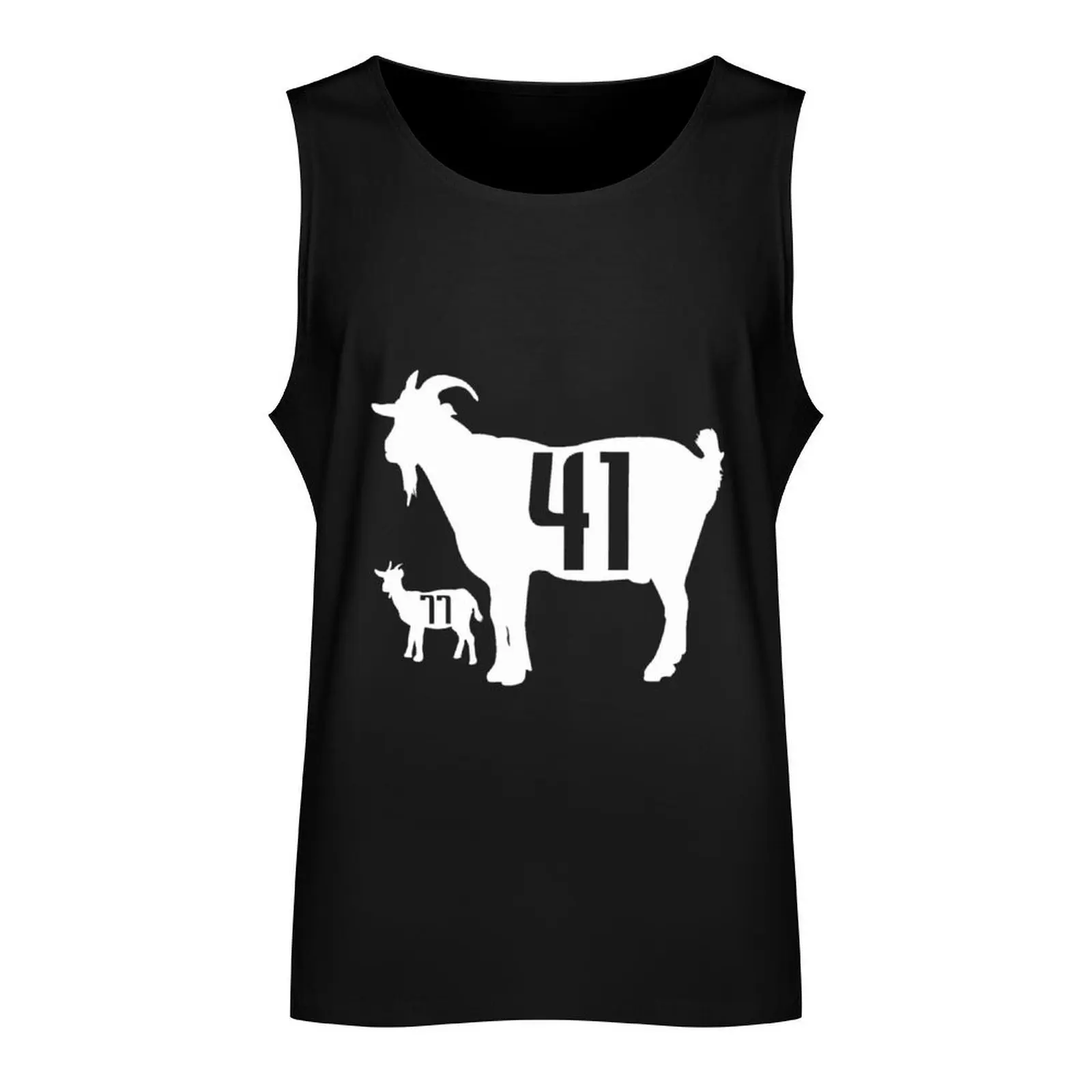 The GOAT Dirk Nowitzki and Luka Doncic Tank Top gym clothes for man Men sleeveless tee bodybuilding for men fitness