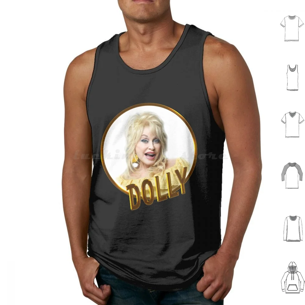 Gift Dolly Parton's Lover Tank Tops Print Cotton Dolly Partons Lover What Would Dolly Do Vintage Parton Dolly Parton