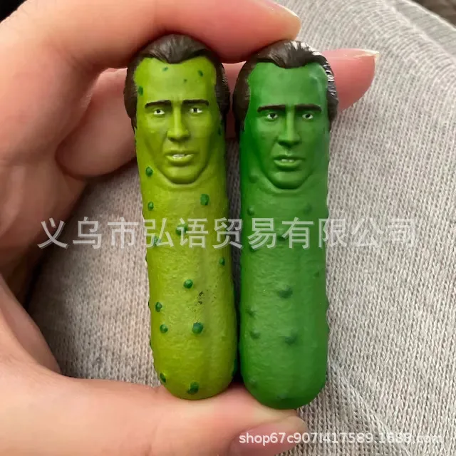 

Новый кулон из смолы для холодильника с огурцом, креативный забавный подвесной дом с фруктами
