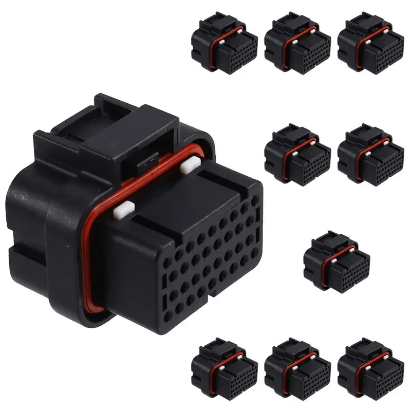 

TE Connective 34 Pin Female Tyco AMP Auto Oil Gas Connector Computer Connectors 10Pcs 4-1437290-0-T48C