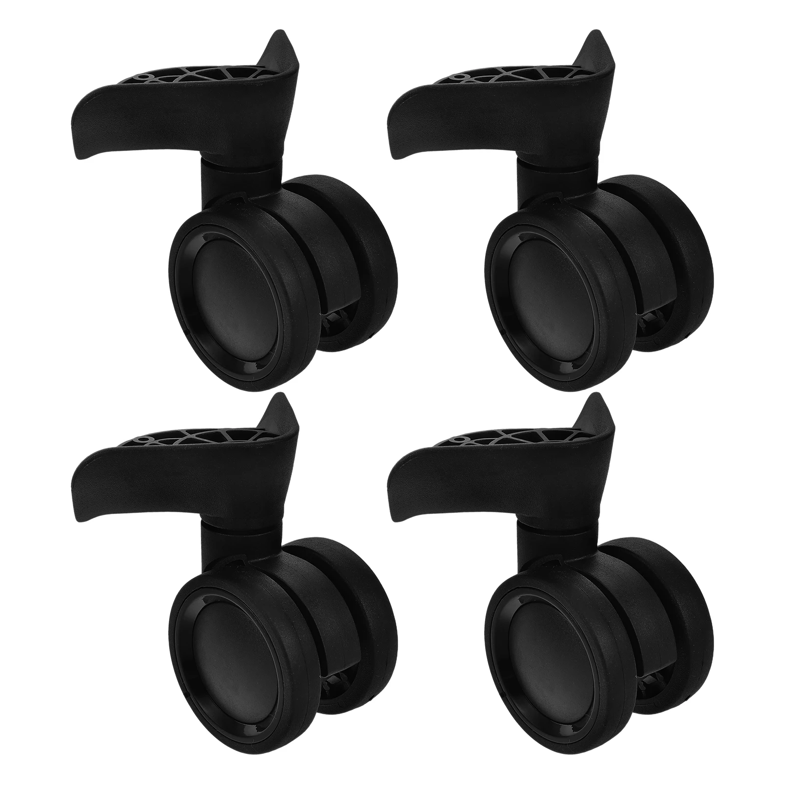 

4PCS Spinner Luggage Replacement Wheels Suitcase Universal Wheel Bag Accessories Durable Plastic 360Degree Swivel Travel Hard