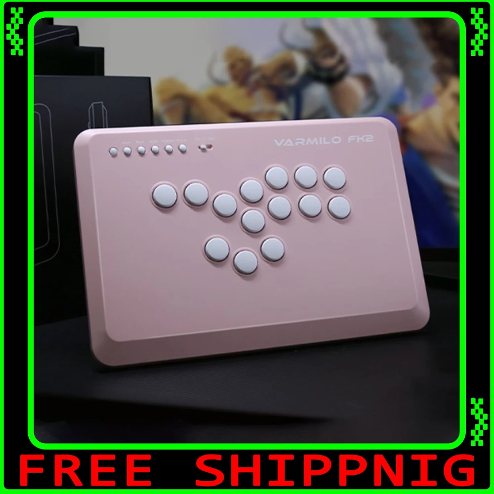 

Varmilo Fk2 Mini Keyboard Wired Hitbox 14 Keys Inductive Switch For Street Fighter Gamer Laptop Pc Gaming Keyboard Custom