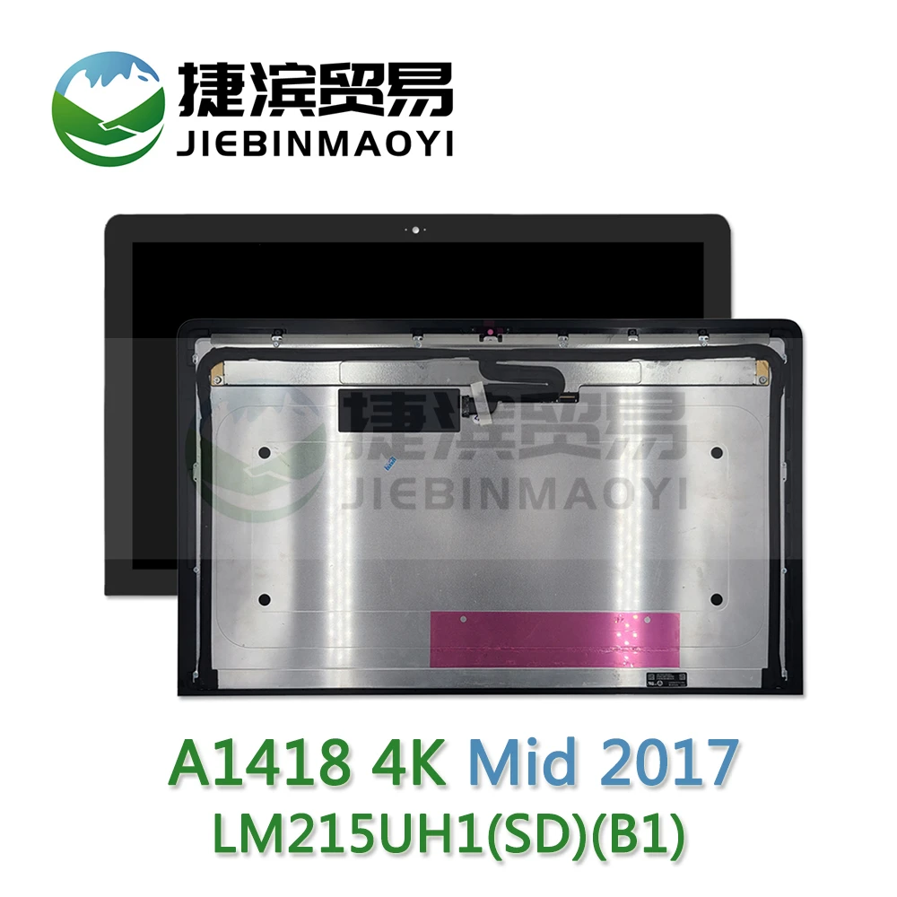 A1418 Mid 2017 for Apple iMac 21.5'' A1418 4K LCD Screen Display w/ Glass Full Assembly LM215UH1(SD)(B1) EMC3069 MNDY2 MNE02