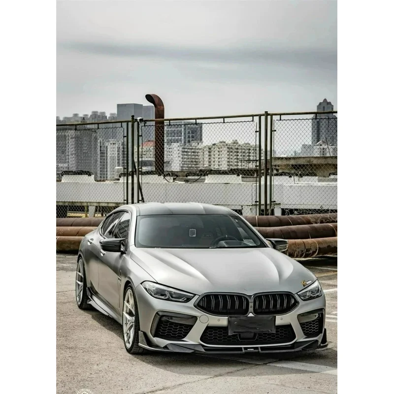 Suitable for Track-grade FitBMW M8 SQ-style Dry Carbon Fiber Body Kit, Front Lip, Rear Diffuser, Spoiler, Hood