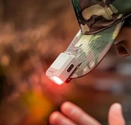 

COB Headlight 800lm Rechargeable USB Ultralight Long Endurance Motion Sensor Hat Light Headlamp for Fishing Camping