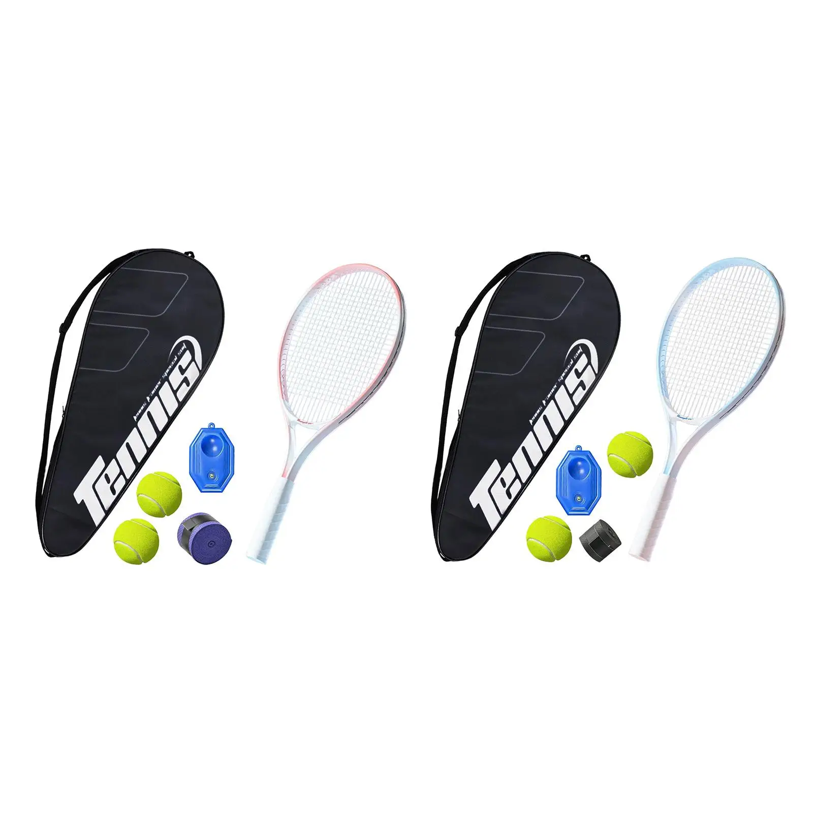 Entraîneur de tennis avec raquette, outil pour joueur unique, dispositif d'entraînement pour terrain de tennis, terrain de jeu, arrière-cour