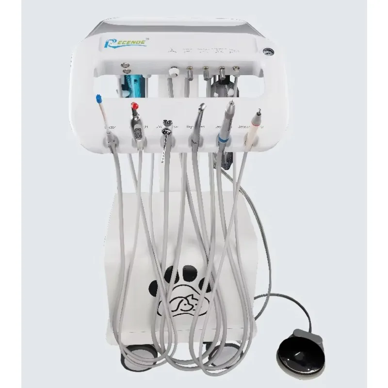 Dental Unit Veterinary Dental Treatment Lifting Adjustment Mobile Dental Unit