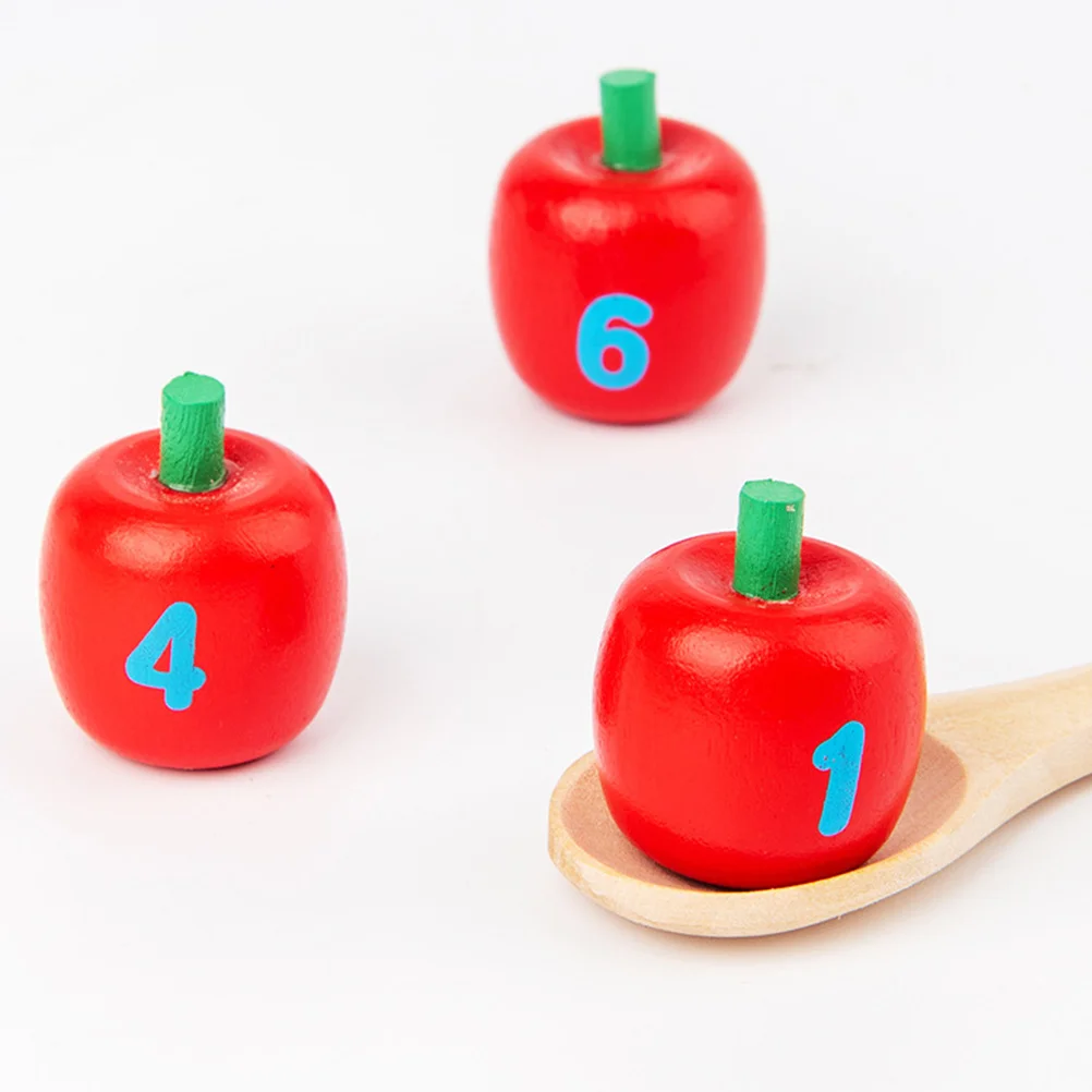 1 Zestaw Drewnianych Zabawek Edukacyjnych dla Dzieci do Nauki Wybierania, Interaktywne Klocki dla Dzieci