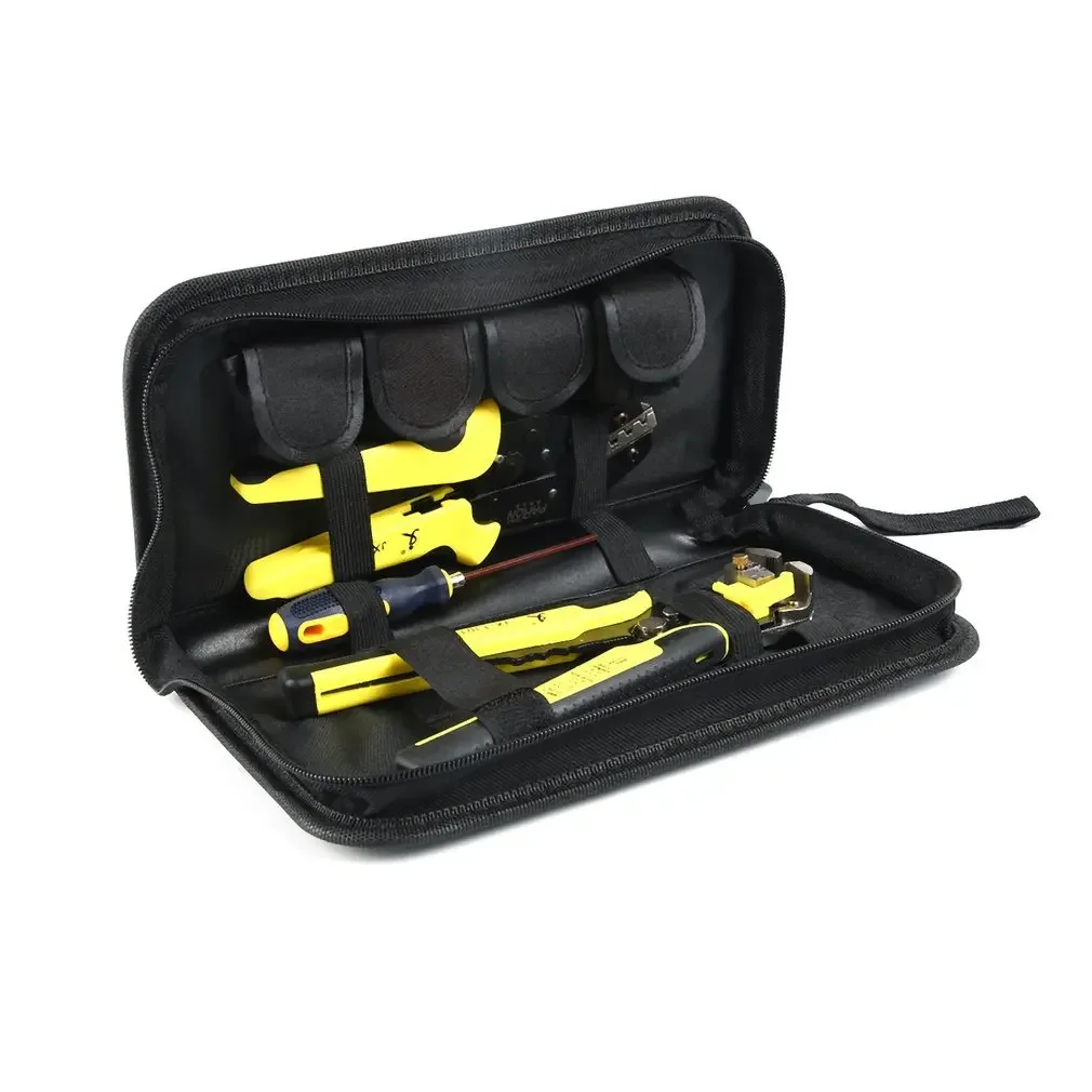 

Meterk Professional 4 in 1 wire crimping pliers engineering ratchet terminal crimping pliers wire stripping pliers at the end