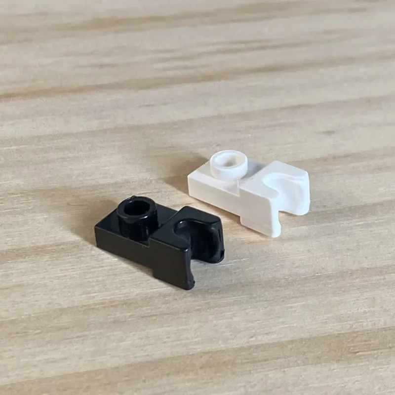 MOC 10PCS Special Joint Plate With Ball Base Building Blocks Part Component 1 Hole Bricks Robot Particle DIY Toys Children Gifts