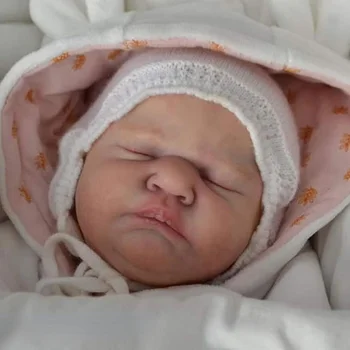 18 inch reborn doll kit Romilly limited edition lifelike soft touch unfinished doll kit body unpainted Bebe Reborn kit