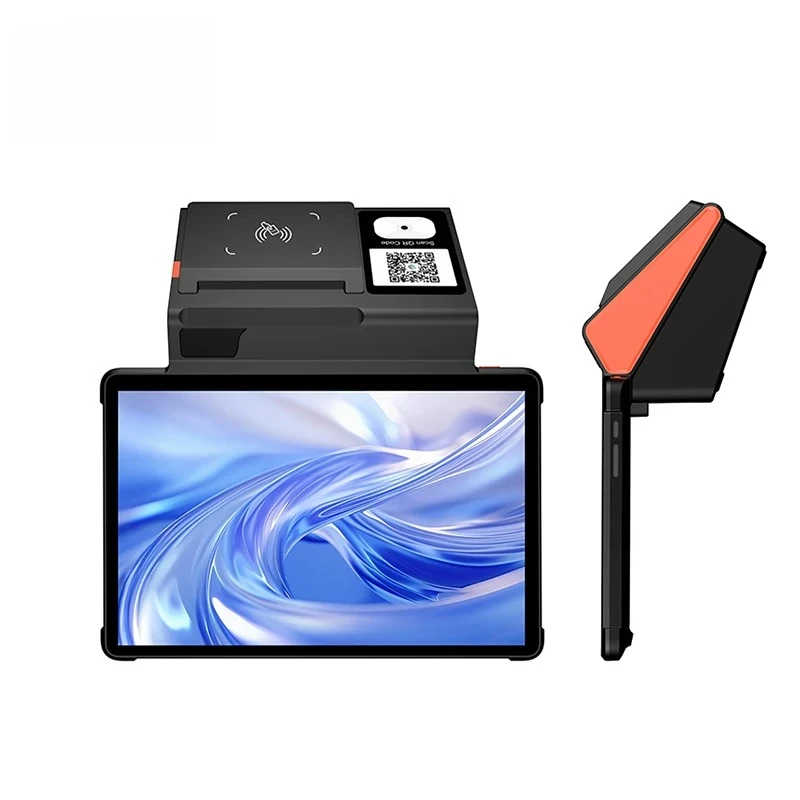 NB11T Order Payment Touch Screen Desktop Android 14 Pos NFC Card Reader Machine Handheld Pos Tablet For Restaurant