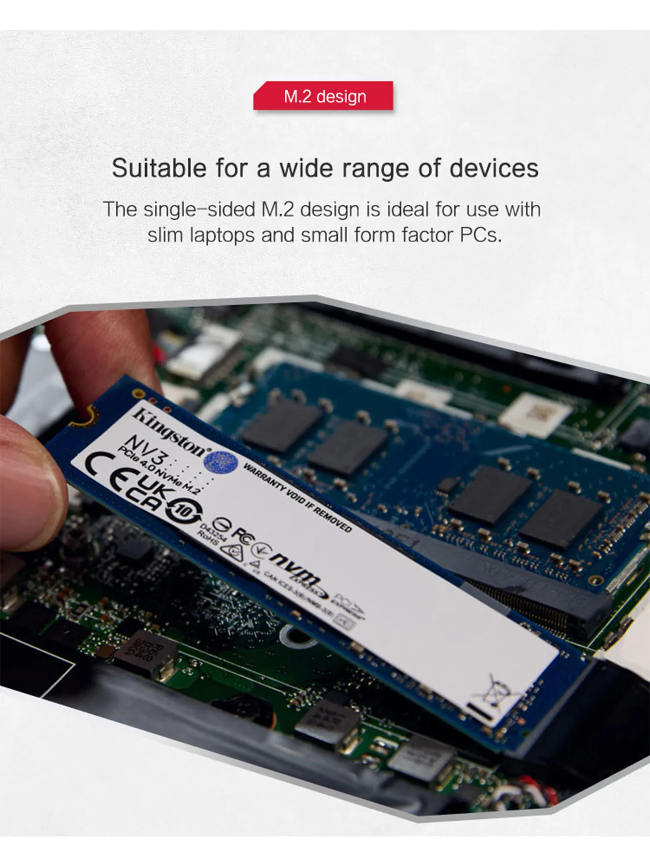 Kingston NV3 M2 SSD NVMe PCIe M.2 2280 500GB 1TB NV2 Internal Solid State Drive 2TB 4T KC3000 Hard Disk untuk PC Notebook Desktop