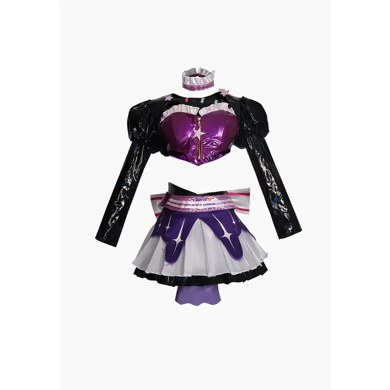 

ob Carnival Anime Project Sekai Cosplay Costume Mikuu Luka Dress Uniform Halloween Disguise Performance Wear Women 158gj