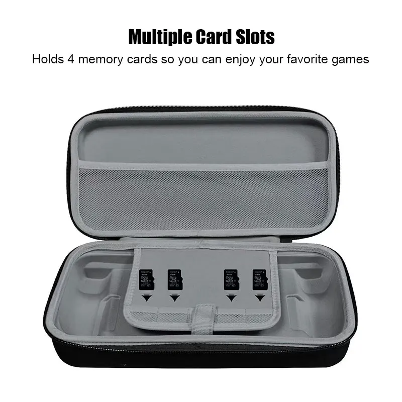 Portable Storage Bag For Steam Deck Game Console EVA Travel Carrying Handbag Zipper Protective Case Hard Box Pouch Accessories